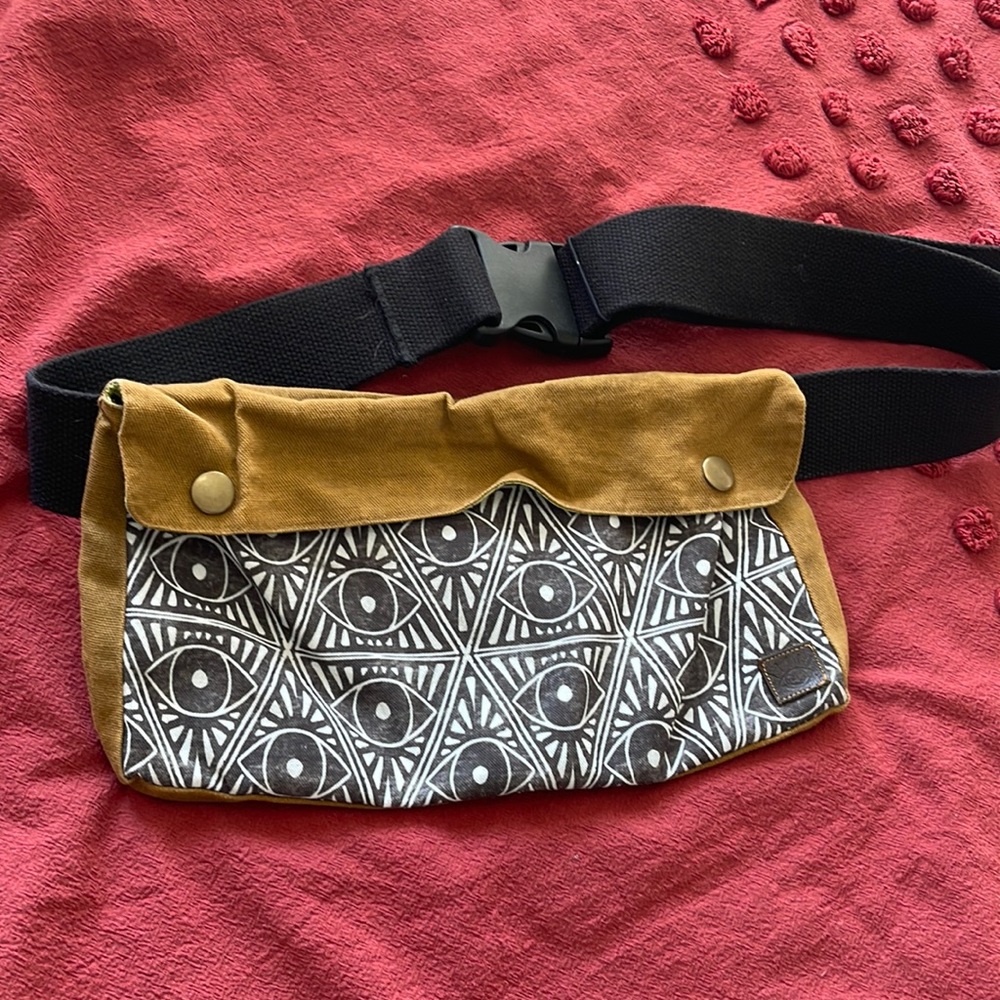 Waxed Canvas Cycling Hip Pack